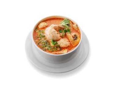 Суп Том ям с курицей