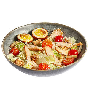 Цезарь по-азиатски с курицей