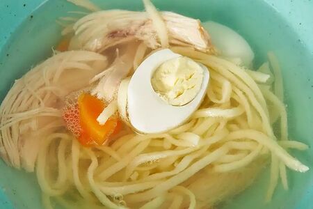 Детский куриный суп