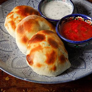 Батбут с зеленью 