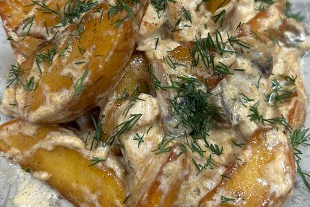 Курица по-деревенски 