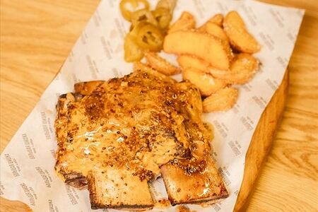 Ребра говяжьи медово-горчичные