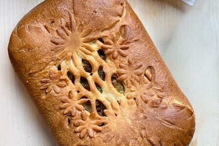 Постный пирог капустный