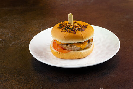 Чизбургер с курицей