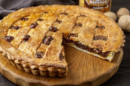 Пирог Дульсе Де Лече с вареной сгущёнкой