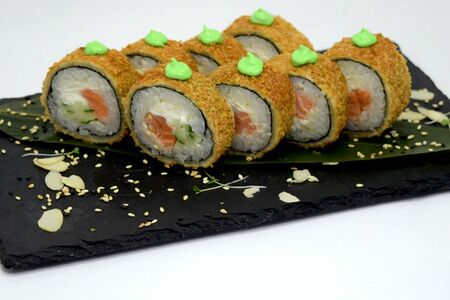 Сяке темпура