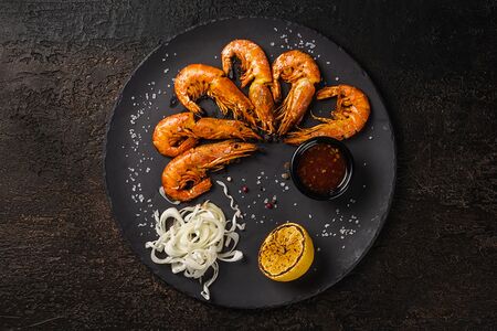 Лангустины гриль