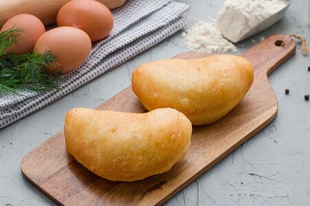 Пирожки жареные с ливером