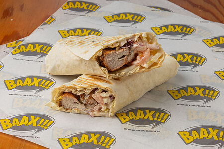 Московский гамбургер в лаваше