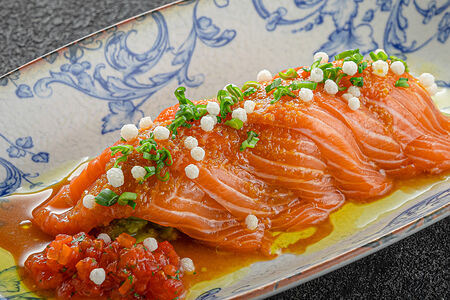 Лосось с гуакамоле