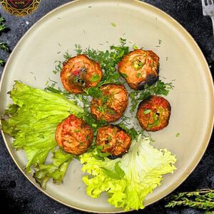 Шампиньоны на гриле 