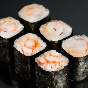 Острый ролл со снежным крабом