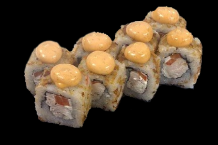 Хрустящий ролл с курицей
