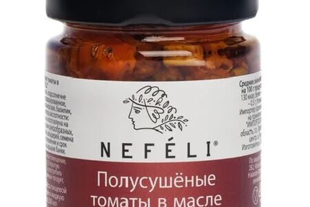 Полусушеные томаты Nefeli в масле