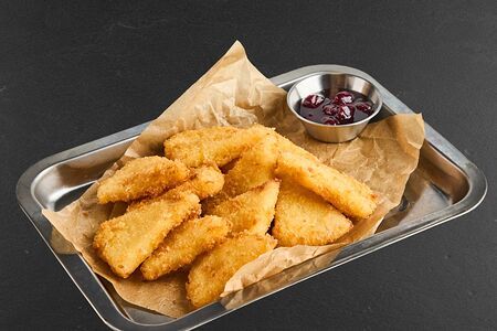 Жареный сыр сулугуни 