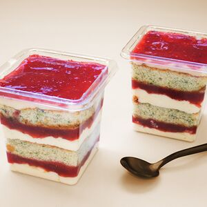 Трайфл клубничный мохито