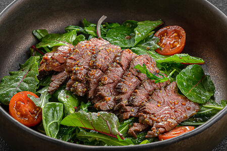 Салат с говядиной