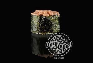 Гункан с кальмаром запеченный