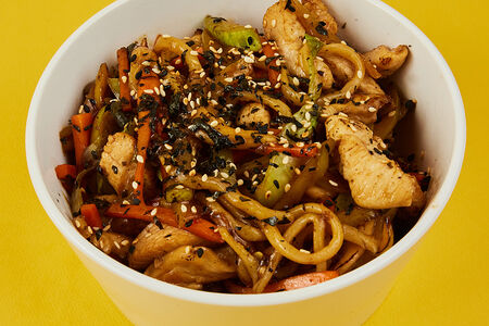 Вок с курицей