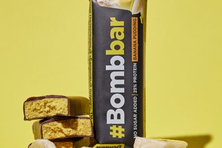 Батончик BombBar Банановый пудинг