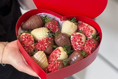 Клубника в шоколаде Сердечко Mini №1 