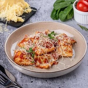 Равиоли со шпинатом