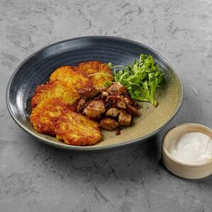 Драники со свининой