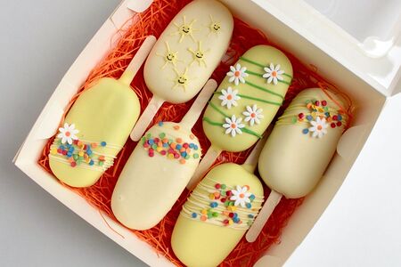 Набор Кейк-попсов Эскимо Солнечные ромашки