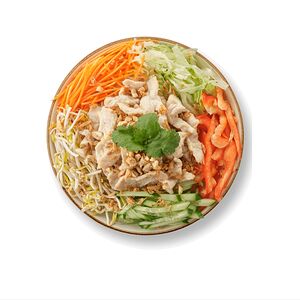 Тёплый салат Bun Chon Bo