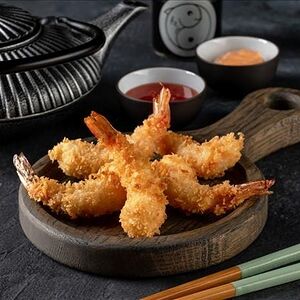 Креветки темпура