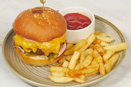 Мини-чизбургер