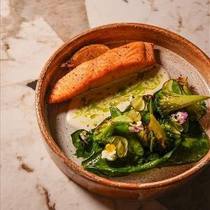 Стейк из лосося