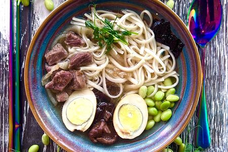 Рамен с говядиной большой