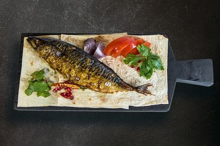Скумбрия на гриле