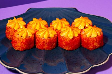 Запеченный ролл Терияки