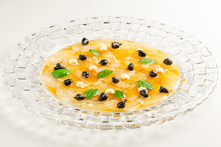 Карпаччо из морского гребешка