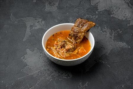 Суточные щи с томленым ребром