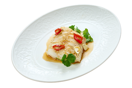 Треска запеченная в пергаменте