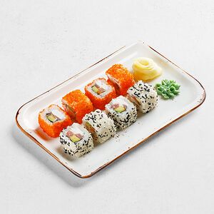 Микс с лососем