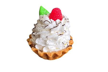 Пирожное Корзиночка с творожным кремом