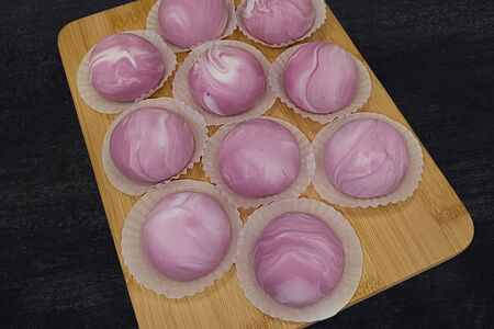 Моти малина-кокос