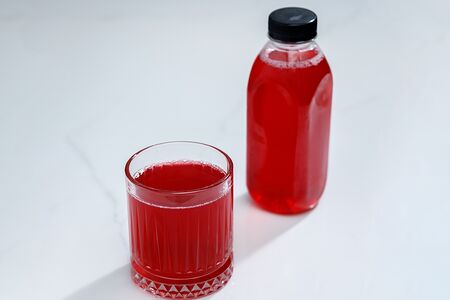 Морс клюквенный собственного приготовления