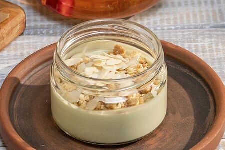 Фисташковая панакота на мацони