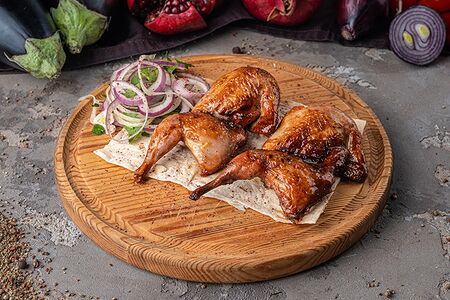 Шашлык из перепёлки