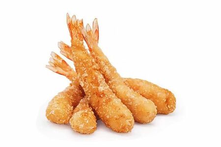 Креветки в кляре