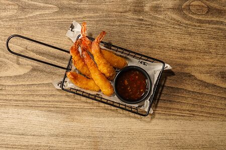 Креветки темпура