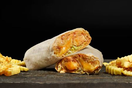 Буррито с моцареллой