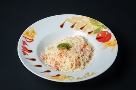 Паста с креветками