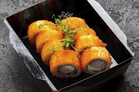 Калифорния с креветкой темпура