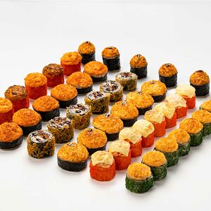 1,5 кг запеченных роллов